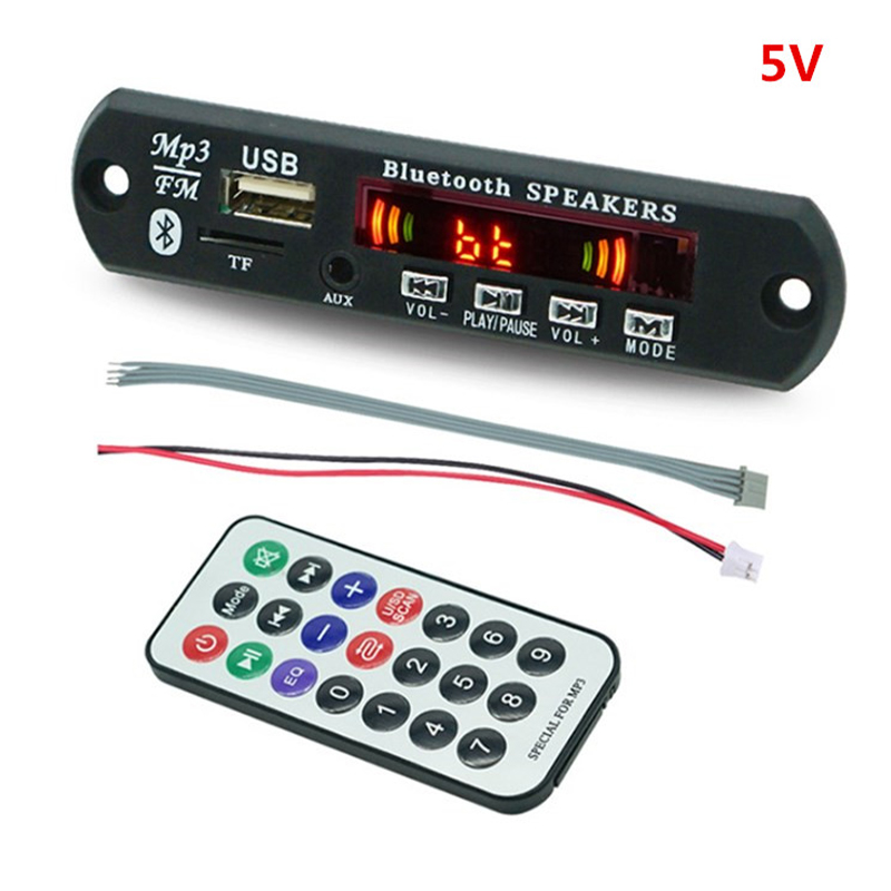 Audio Music Player - Wireless Bluetooth 5.0 5V MP3 Board