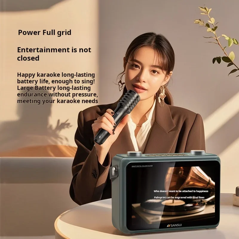 SANSUI K115 LED Screen 10.1-in - Audio Music To Lyrics review and price