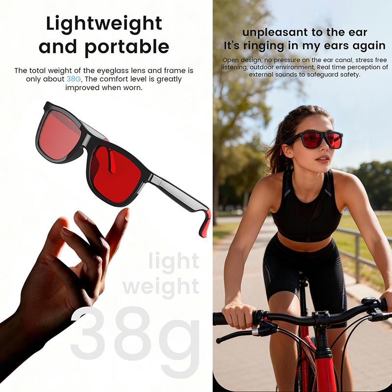 High Appearance Audio Glasses  - Audio Music Arabic review and price