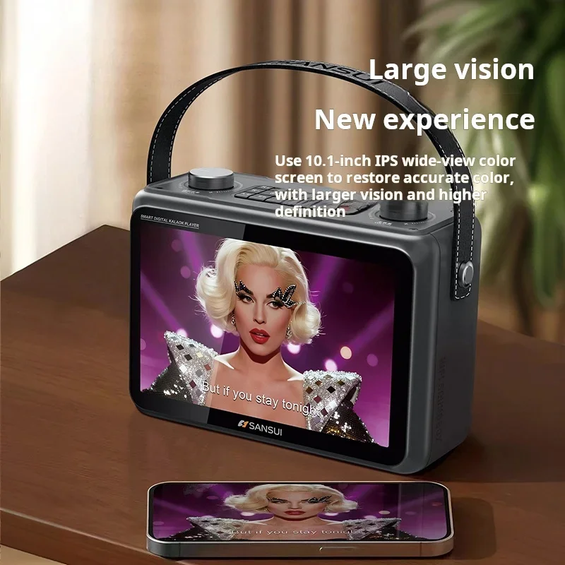 SANSUI K115 Video Karaoke Blue - Audio Music To Lyrics review and price