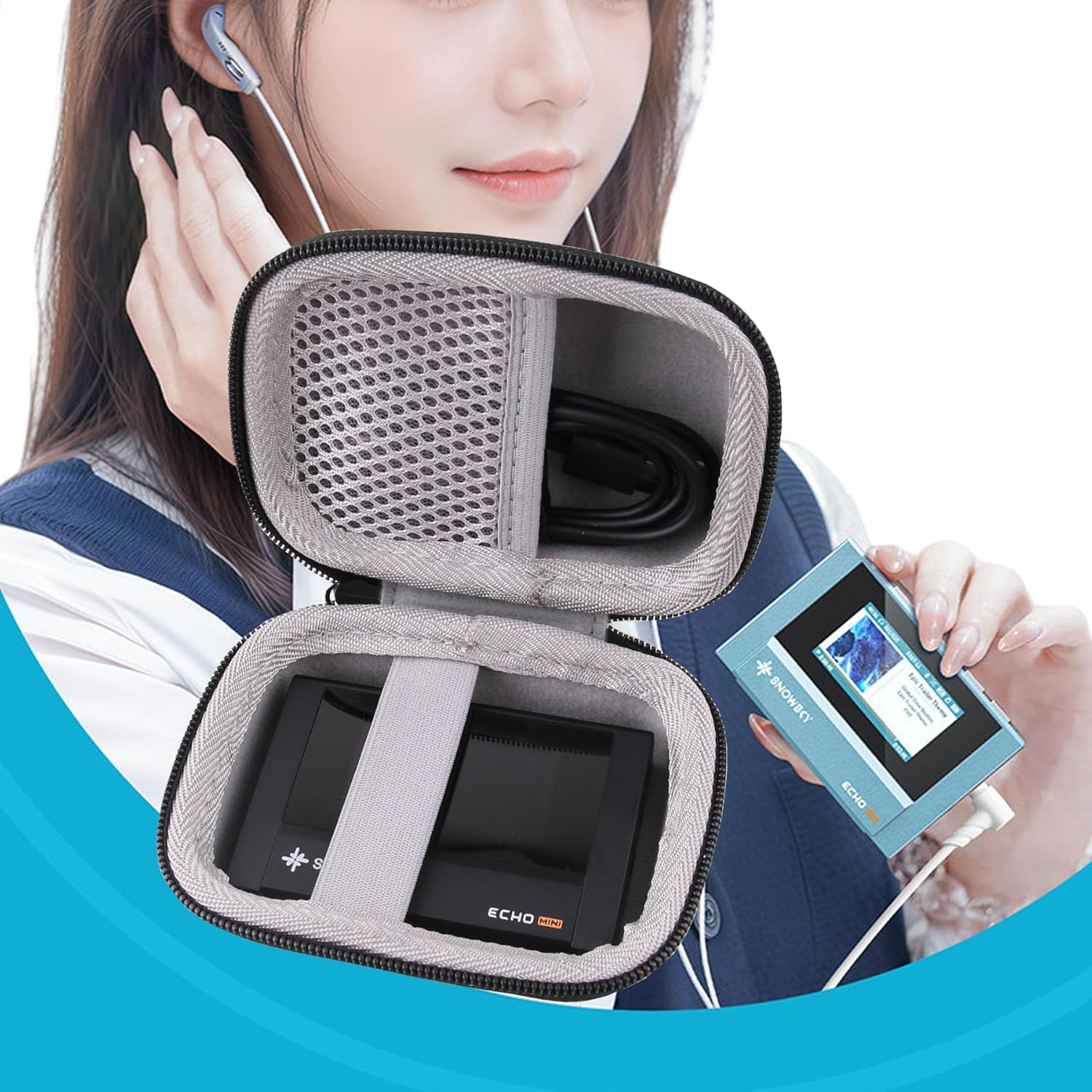 Carrying Hard EVA Case for MEC - Audio Music Player review and price
