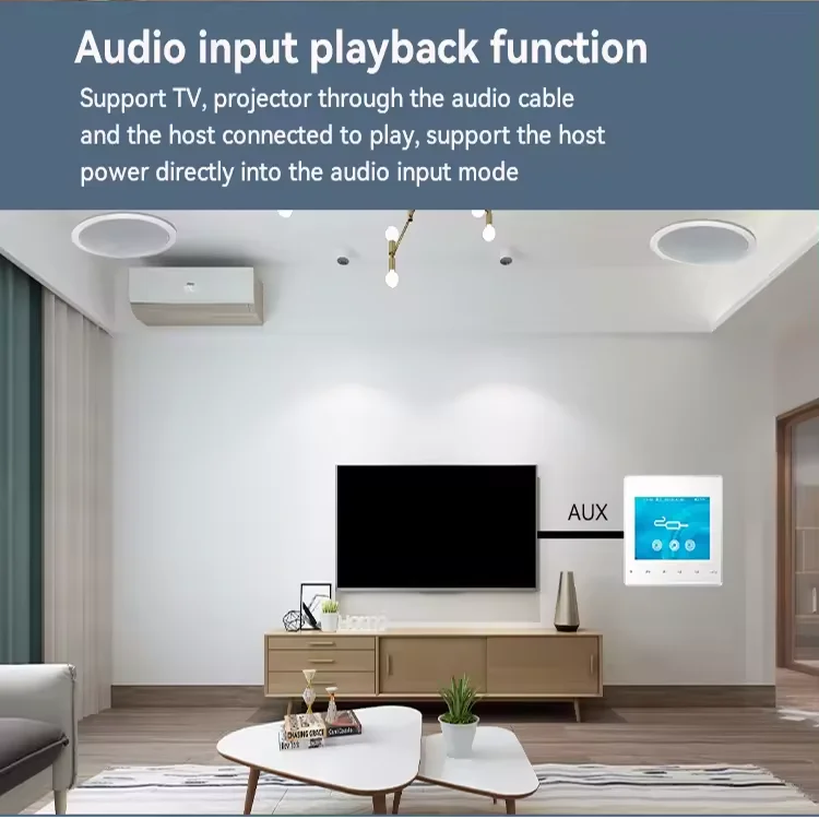 Home Bluetooth Wall Amplifier  - Audio Music Background review and price