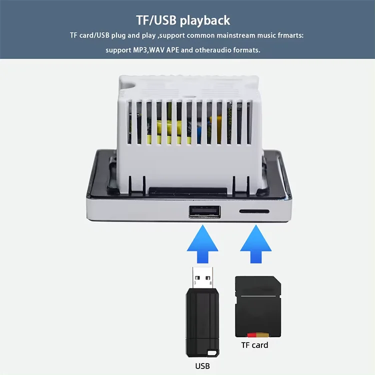 Home Bluetooth Wall Amplifier  - Audio Music Background review and price