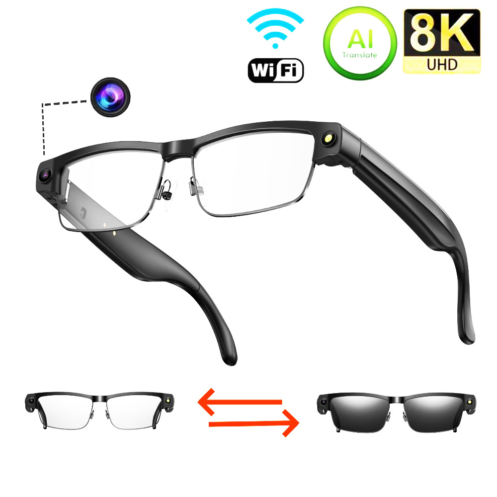 L802 Smart Glasses 8 Million P - Audio Music To Video Ai review and price
