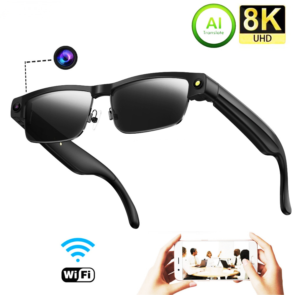 L802 Smart Glasses 8 Million P - Audio Music To Video Ai review and price