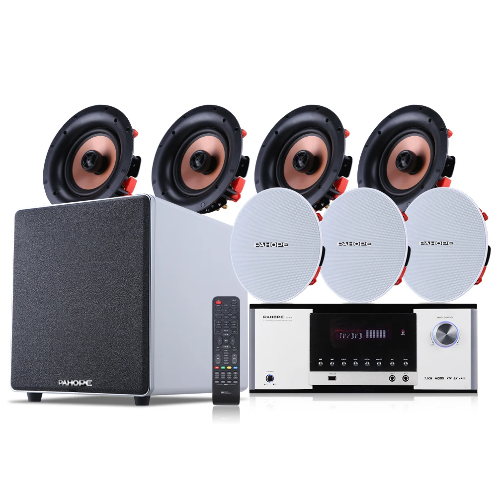 7.1 Home Theater Ceiling Speak - Audio Music Background review and price
