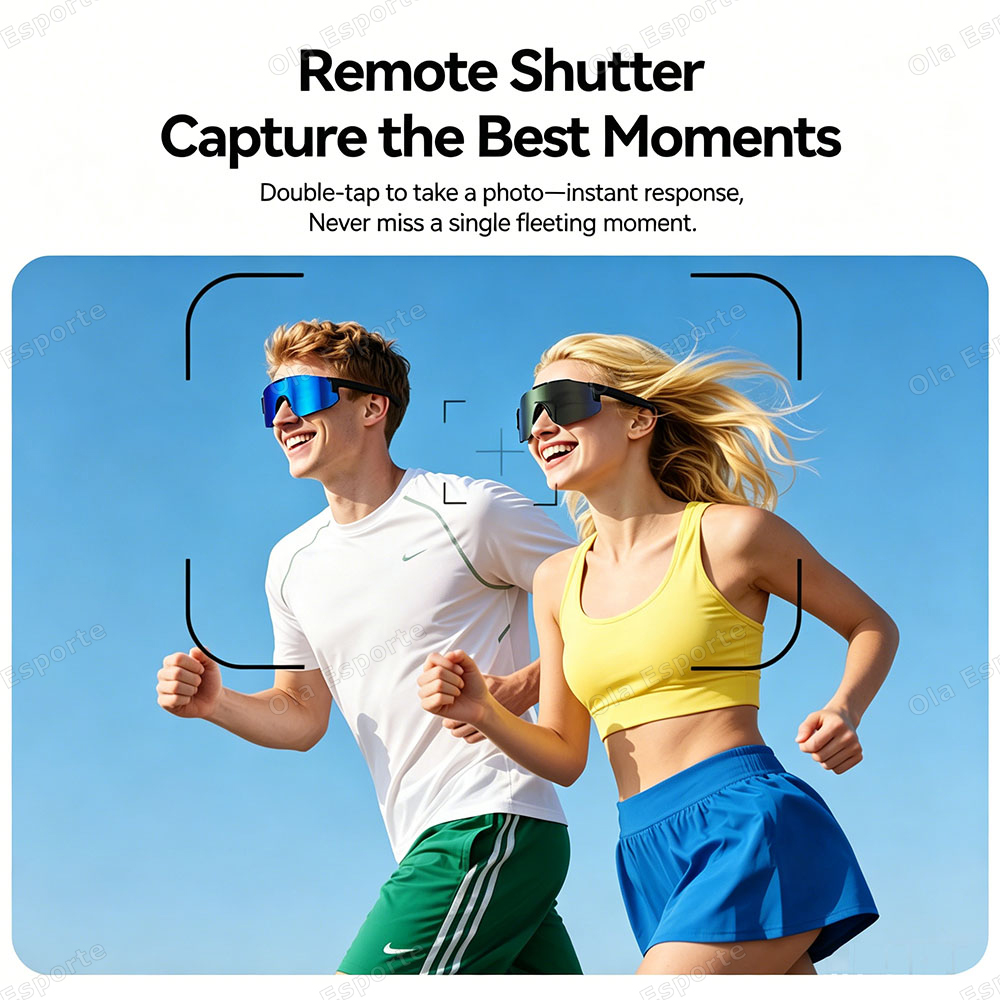 Cycling Smart Glasses Camera B - Audio Music Arabic review and price