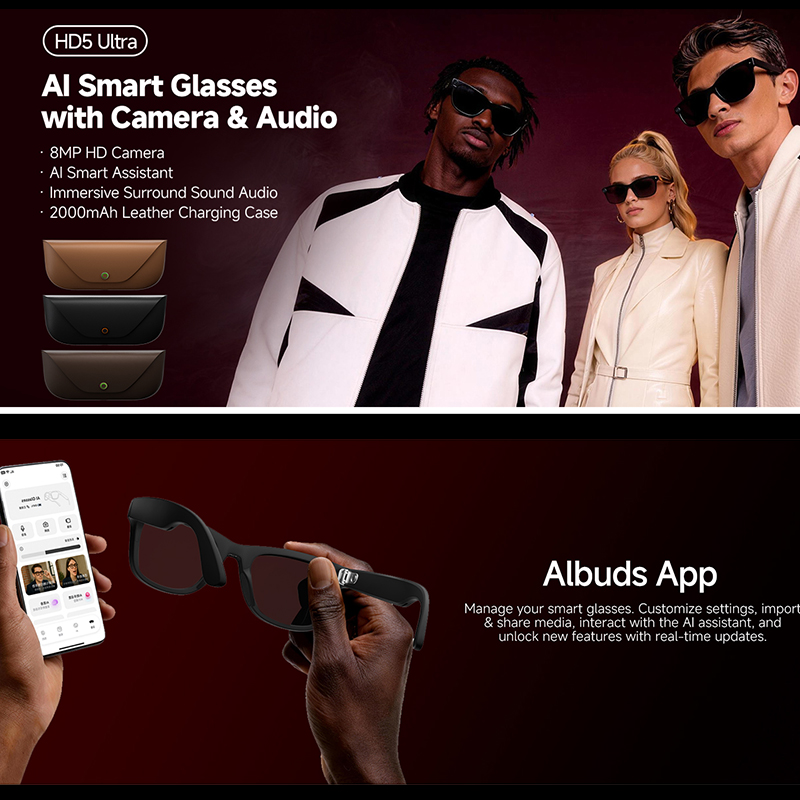 New Smart Glasses Intelligent  - Audio Music Recognition review and price