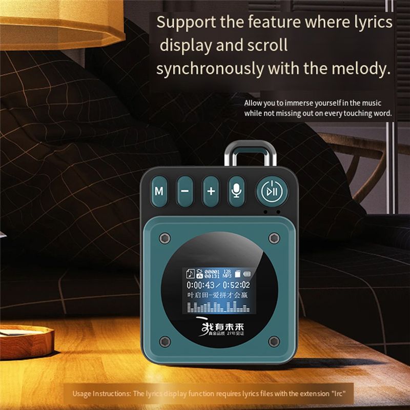 RISE-MP3 Music Player Recorder - Audio Music To Lyrics review and price