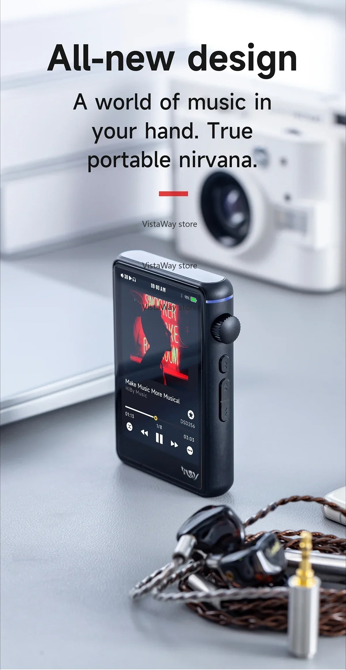 Bluetooth WiFi Music Player MP - Audio Music Web review and price