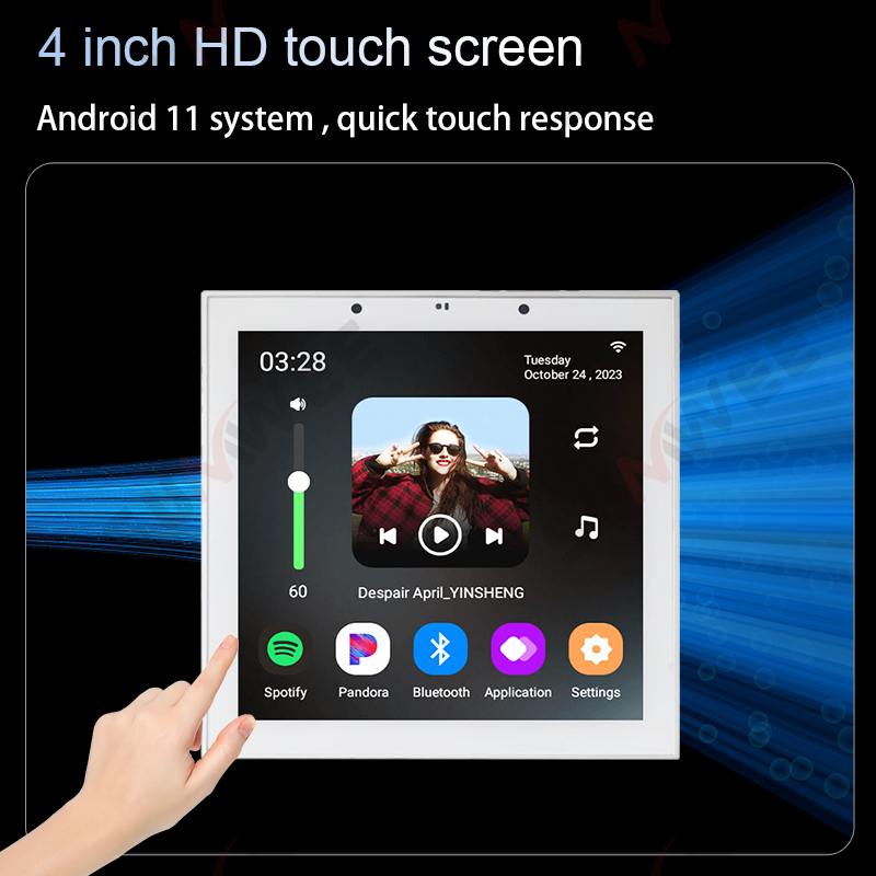 TUYA Smart Home 4 Inch Android - Audio Music Background review and price