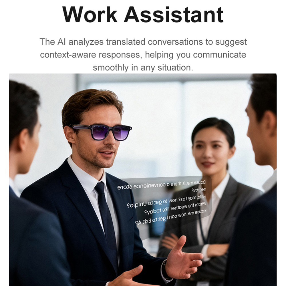 Smart Glasses AI Assistant Rea - Audio Music To Video Ai review and price