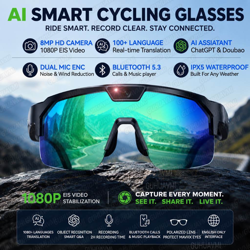 2026 Upgrade Smart Glasses wit - Audio Music Arabic review and price