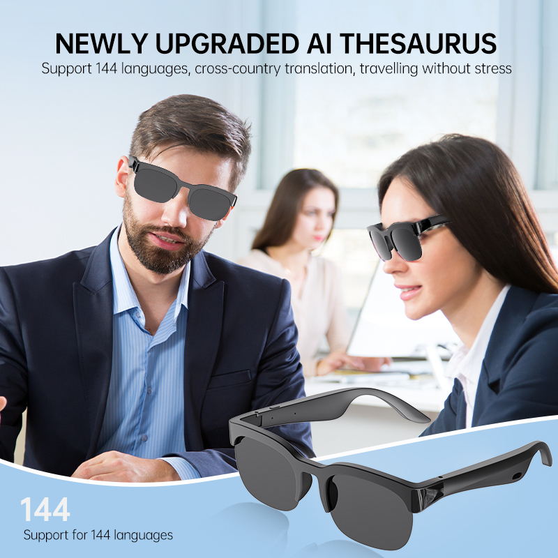 Smart AI Audio Glasses, Wirele - Audio Music To Video Ai review and price