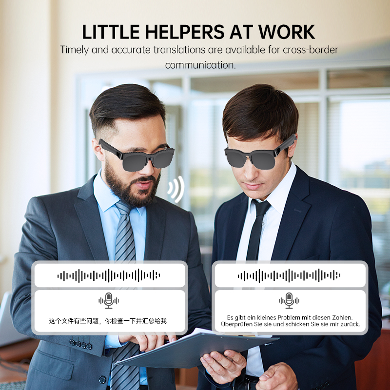 Smart AI Audio Glasses, Wirele - Audio Music To Video Ai review and price