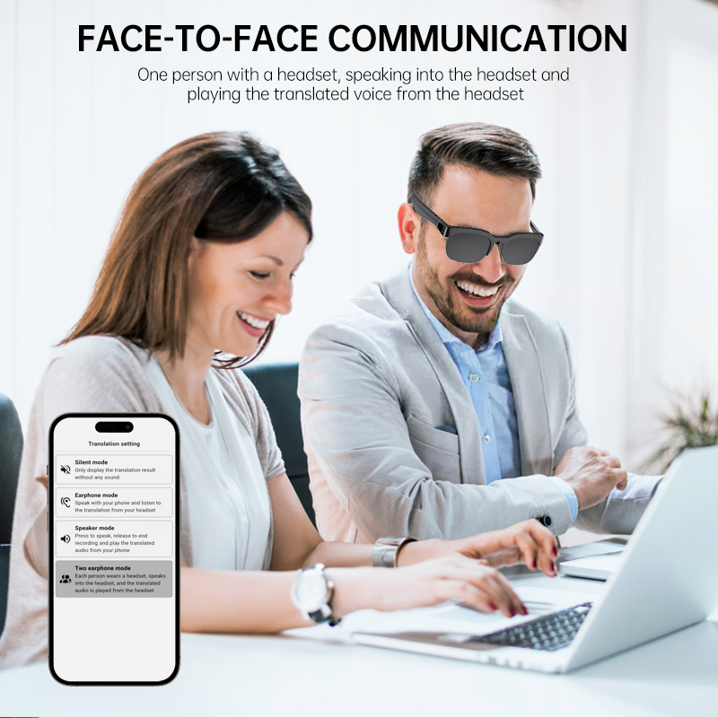 Smart AI Audio Glasses, Wirele - Audio Music To Video Ai review and price